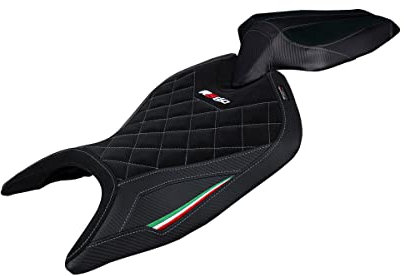TAPPEZZERIA ITALIA Sattelbezug kompatibel mit RS 660 (21-22) Modell Mamba Velvet (dreifarbig)