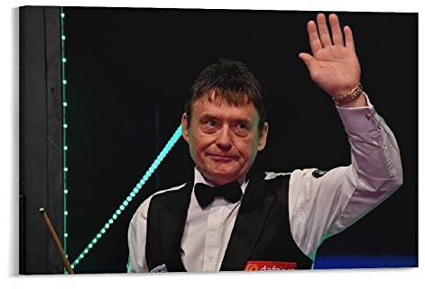LINBAI Jimmy White Poster von Active Professional Snooker (1) Poster, Kunstdruck, Wandfoto, Farbe, Poster, hängendes Bild, Familiendekoration, 20 x 30 cm