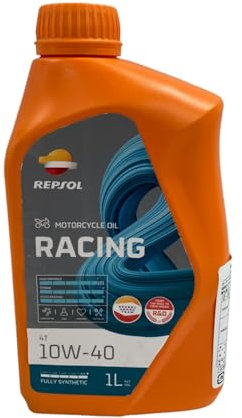 Repsol Racing 4T 10W-40 Fully Synthetic Motorcycle Engine Oil, 1 Litre