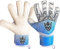 Keeperking Torwarthandschuhe Erwachsene Kinder Jugend mit und ohne Fingerschutz Fußballhandschuhe abnehmbar fingersave 4mm Unisex (9, Cyan- Abnehmbar FS)
