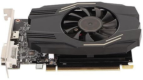 Cuifati Geforce GT 1030 Gaming-Grafikkarte 4 GB GDDR4 64 Bit 1468/2400 MHz GPU 4K-Grafikkarte mit HD DVI PCI Express X4 3.0-Ausgang, für PC Gaming Office 3D-Druck