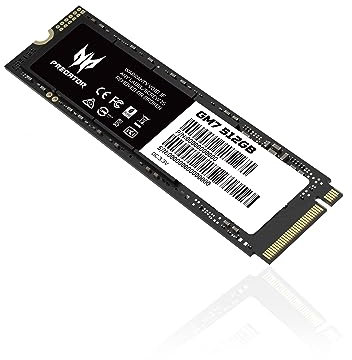 acer Predator GM7 512GB SSD M.2 PCI Express 4.0 NVMe