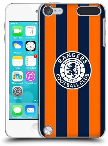 Head Case Designs Offizielle Rangers FC Third 2023/24 Bausatz Harte Rueckseiten Handyhülle Hülle Huelle kompatibel mit Apple iPod Touch 5G 5th Gen