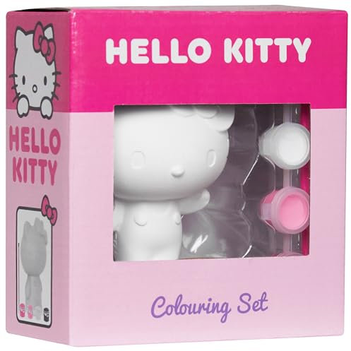 Hello Kitty Kit de Pintura con Figuras para Pintar - Regalos Niñas y Adolescentes