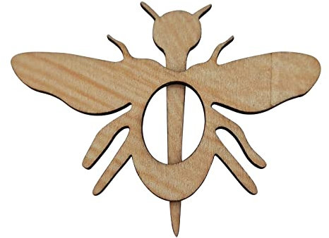 HZling Broches Et Pins Pour Femme Broche en bois écharpe ornement broche broche créative châle décoration broche Pin Up Secret (F, One Size)