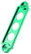GETAJGHSD 1Pc Auto Modifizierte Batterie Rack Aluminiumlegierung Batterie Tie Down Halterung Autobatterie Tie Down Auto Grün