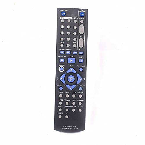 XINFUTE New RM-SDRMV150A fit for JVC DVD DVDR Recorder Remote Control RM-SDRMV100A DR-MV79