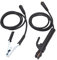 2 Unidades Soporte Electrodo Soldadura 200A Accesorio Repuesto Abrazadera Tierra M¨¢quina Soldadora MMA Cable 1.5M