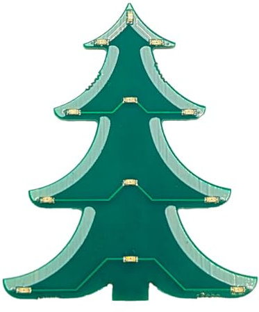 ML-Train Weihnachtsbaum mit energieeffizienten LEDs ab 6-24 V für Lok Wagen Gebäude Freistehend Deko Modellbahn - Gartenbahn Spur G