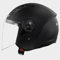 LS2 OF616 Airflow II Solid Jethelm mattschwarz 22.06 (M 57/58)