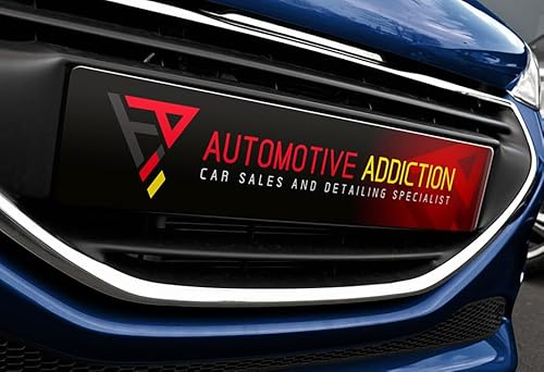 Show Custom Number Plate Covers Forecourt Car Sales Acrylic Novelty CarShow Logo