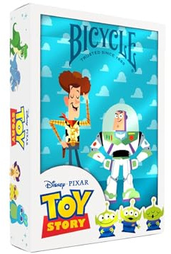 Bicycle Disney Toy Story Inspired Playing Cards - Woody, Buzz Lightyear & More, Yellow