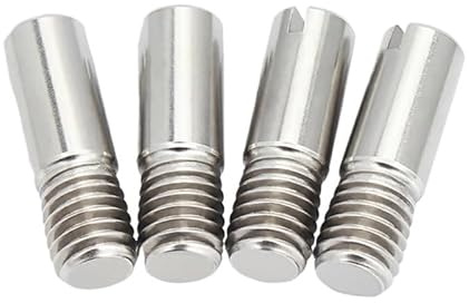 5 stücke M2 M3 M4 304 Edelstahl Externe Schraube Gewinde Zylindrische Fix Position Welle Rolle Passstift(M4-5pcs,22mm)