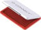 Q-CONNECT KF25212 Metall-Stempelkissen Größe 2 - rot