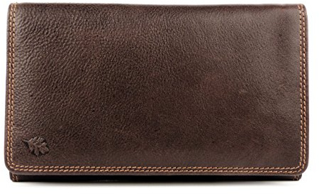 Golunski Slim Breast Leather Suit Wallet Black Brown or Tan Gift Box Organiser