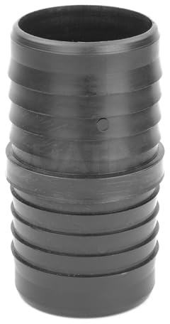 Pisces Inline Pond or Garden Barbed Hose Joiner 38mm - 38mm (1.5-1.5 inch) - Tubing Adapter for Easy Connection of Hosepipe