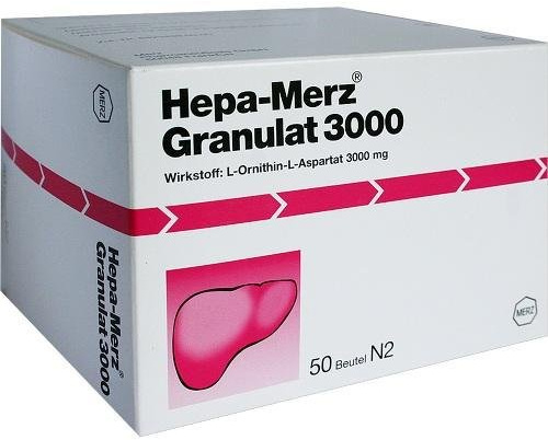 HEPA MERZ GRANULAT 3000 50St Granulat PZN:7620622