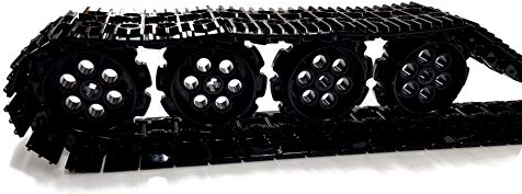 Lego® Technic Verbindungen und Kettenrad Pack - 60 Stück Kettenglieder 4 Stück Räder | Ersatzteile und Zubehör für Bauprojekte | Kompatibel mit Lego Technic Modellen