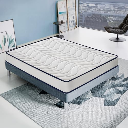 MaterassieDoghe – Matratze 200x200 cm – Kaltschaummatratze - Steifigkeit h5 – Extra steif - Höhe 20cm (200x200 cm)