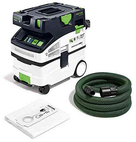 Festool 574836 Cleantec 110 Volt Mobile Dust Extractor, 495.0 mm*470.0 mm*320.0 mm