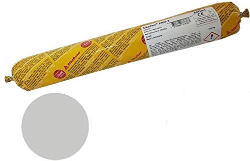 Sikaflex Pro 3 Mastic polyuréthane pour joints de sol Gris clair 600 ml