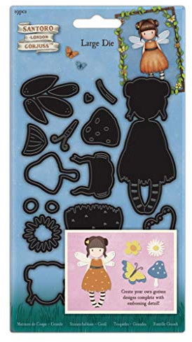 Santoro Gorjuss GOR 503024 Stanzformen für Scrapbooking, multi, Nicht zutreffend