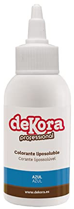 Dekora - Colorante Alimentario Liquido Liposoluble - Color Azul