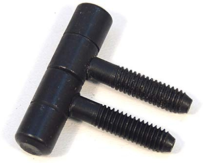 Türband Einbohrbänder Aufschraubband Tür-Scharnier Scharnier Schwarz Höhe:37mm (2)