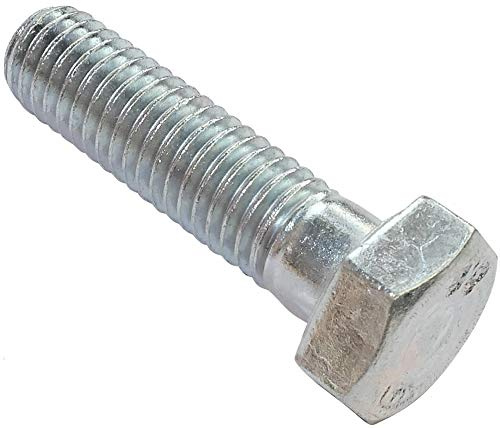 AERZETIX - C47507 - Satz von 50 stück - bolzen sechskantschrauben M8x30 mit teilgewinde - mit sechskantkopf - Ø8x30mm - DIN 931 - klasse 8.8 - aus verzinktem stahl - heimwerken - montagewerkzeug