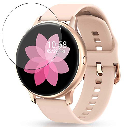 Vaxson 3 Stück 9H Panzer Schutz Glas kompatibel mit YAMAY sw022 1.28 Smartwatch Smart Watch Schutzfolie Display schutz folie Panzerfolie SchutzGlas folien PanzerGlas