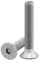 Senkkopfschraube mit Innensechskant (ISK) nach Norm ISO 10642 / DIN 7991, rostfreier Edelstahl, A2, V2A, Senkschraube, Innensechskantschraube mit Senkkopf (100 Stück, M8 x 70 mm)