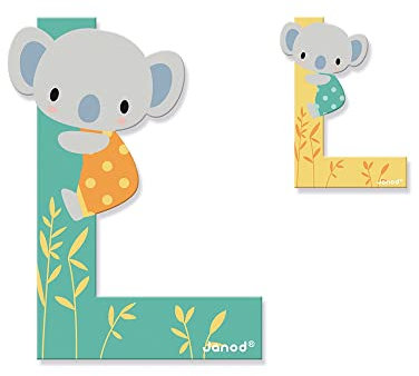 Janod Pure L J05176 Buchstabe Mehrfarbig