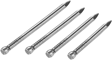 DUO ER 400pcs Finishing Nails Carbon Steel Nail 25mm/28mm/30mm/35mm Length