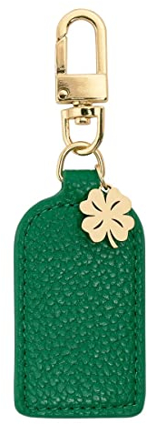 DRAEGER PARIS - Porte-Clés - Thème : Trèfles - 11 x 3,5 x 0,2 cm - Vert- Accessoire, Mode, Clés - Idée Cadeau Anniversaire, Noël, Amis, Famille, Copine
