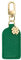DRAEGER PARIS - Porte-Clés - Thème : Trèfles - 11 x 3,5 x 0,2 cm - Vert- Accessoire, Mode, Clés - Idée Cadeau Anniversaire, Noël, Amis, Famille, Copine