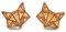 NaturSchatulle Holzschmuck Ohrringe Damen 12mm Fuchs Gravur Holzohrringe Stecker 925 Silber Ohrstecker Schmuck Kirschholz
