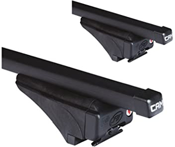 TETRAX Barras portaequipajes coche Nissan Qashqai II (J11) Rail Abiertas Pasamanos 2013 > 2021