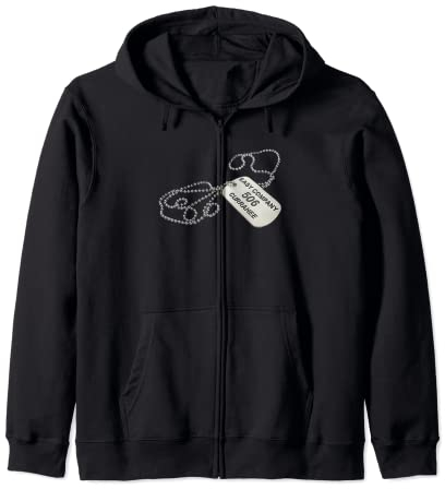 506th Easy United States Infantry Regiment Dog tags Kapuzenjacke