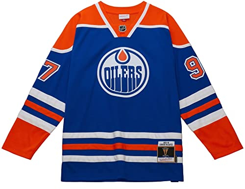 Mitchell & Ness M&N Blue Line Connor McDavid Edmonton Oilers Jersey - L