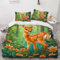 LILALI Kinderbettwäsche 135x200 Bambi- Bettwäsche Set 135x200 mit Reißverschluss mit Kissenbezüge Märchen Bettbezüge 135x200 Mikrofaser 2 Teilig