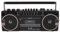 Tragbarer Kassettenspieler-Boombox, Retro-Blueooth-Boombox, AM-FM-SW-Radio-Stereo-Kassettenspieler mit Großem Lautsprecher und Kopfhöreranschluss, USB-Anschluss, (Black)