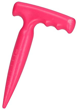 2PCS Planter Planting Dibber, Bulb Planter Tool Seed Dibber Hole Digger Hand Dibber Garden Digger Seeder Tool for Family, Gardener(Pink)