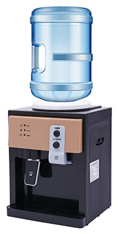75W/550W Elektrischer Wasserspender Edelstahl Heißwasserspender Wasserkocher, Elektrischer Heiß- und Kaltwasserspender 8℃-95℃, Thermoskanne | Teekocher, Ein-Knopf-Start