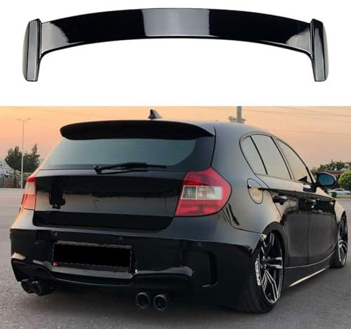 WSCDMCC Auto Heckspoiler für BMW 1 Series E81 E87 2005-2008 2009 2010 2011, Kofferraumspoiler Heckflügel Spoiler, Auto Tuning Styling Zubehör