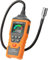 Detector de Gas, TopTes PT520B+ Detector de Gas Natural Recargable con Una Sonda de 43,5 cm para Localizar Fugas de Propano, Metano, GLP, medición en PPM o%LEL - Naranja