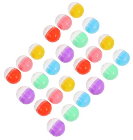 Ciieeo Aufklappbare Kunststoffspielzeugkugeln 47x55mm Pp Material Kleiner Verkaufsautomat Kapseln Zum Befüllen Partydeko Kinder Spielzeugaufbewahrung