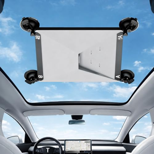 MLUPODY Soporte Mini Satelital con Ventosas Fuertes – Fijación Segura para Ventanas de Coche y Techos Corredizos – Ideal para Caravanas, Barcos y Viajes por Carretera