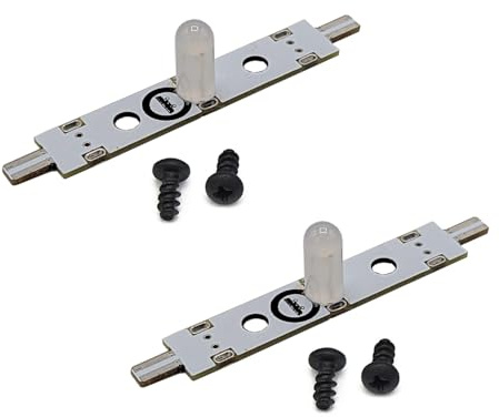 ML-Train 2X LED-Wagenbeleuchtung warmweiß 7-24 V Spur-G Ersatz für Spur-G Loks & Wagen