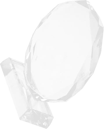 PACKOVE Trophée en Verre Cristal pour Sublimation Personnalisée Cadre Photo, Design Unique et Utilisation Polyvalente pour Célébrations d'entreprise