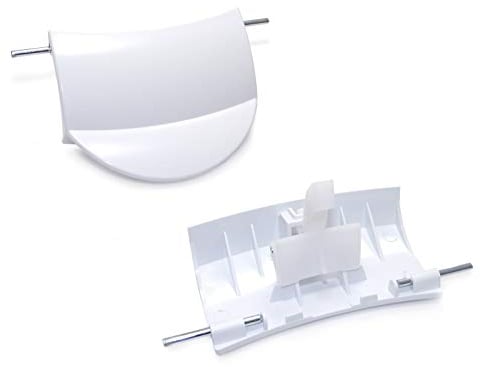 Bosch Siemens - Tirador para puerta de lavadora, plástico, talla única, moderna, pulida, color blanco
